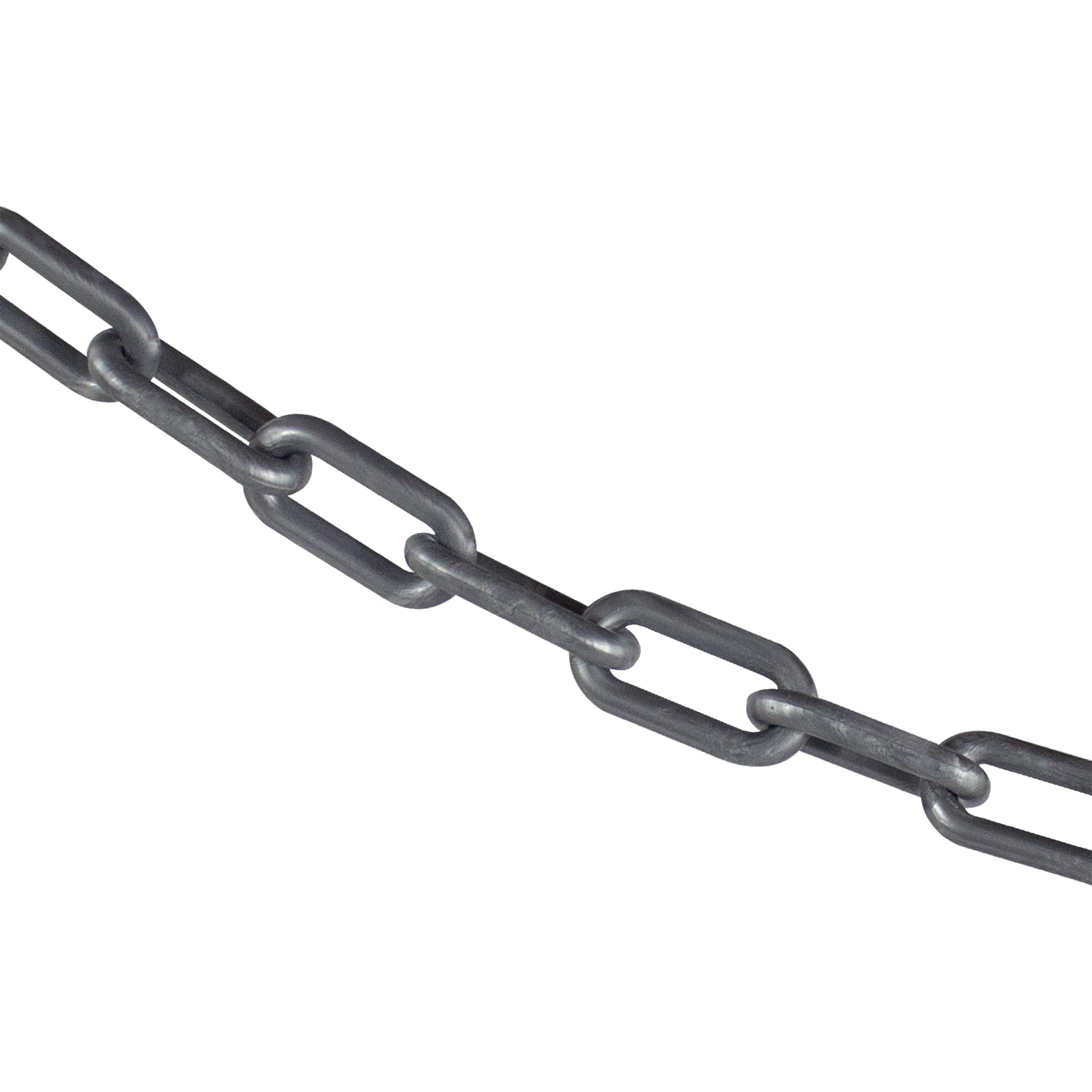 25 Feet Silver Plastic Barrier Chain for Indoor Outdoor Crowd Control