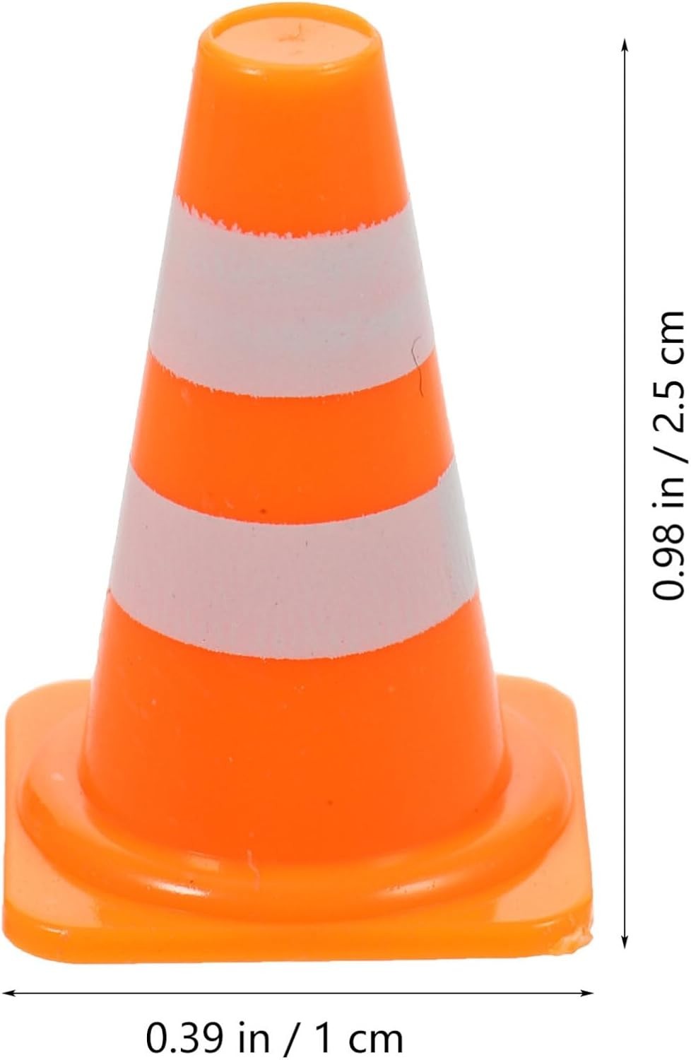 30Pcs Mini Traffic Cones, 1in Mini Cones Orange Small Roadblock Construction …