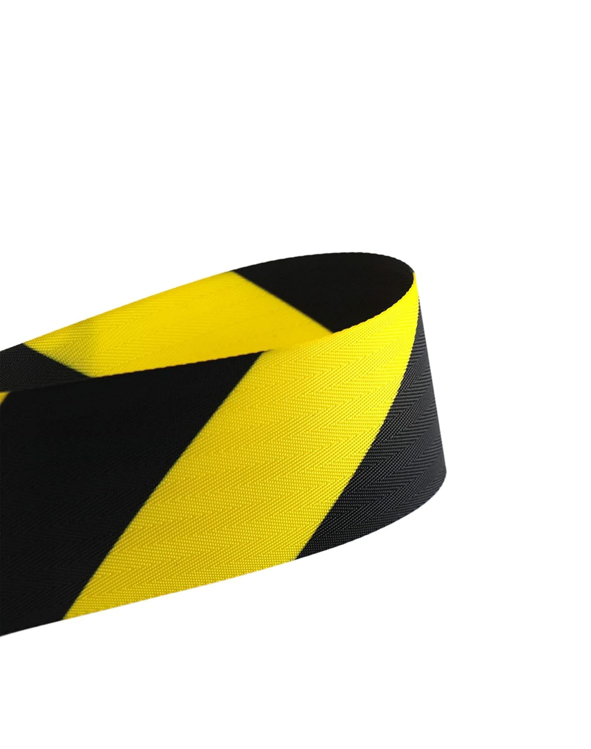 Wall Mount Retractable Belt Barrier 16ft ABS Case Black/Yellow Safety Indoor Use