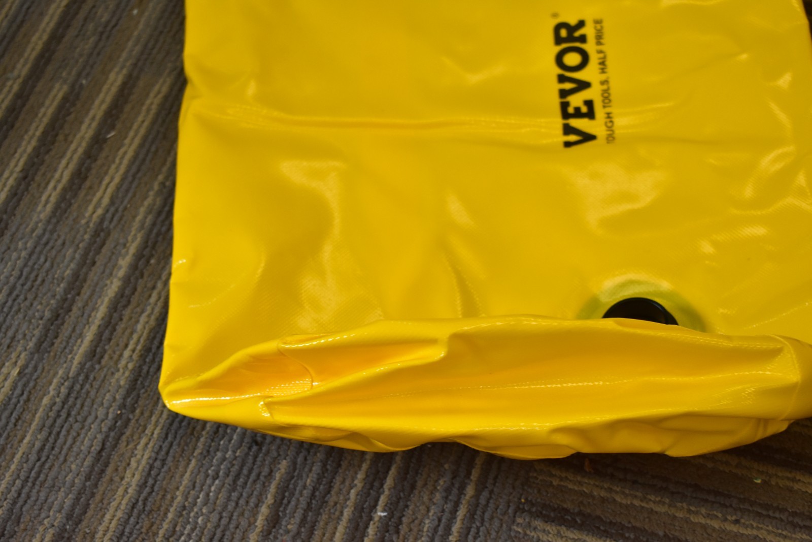Lot of 4 Vevor Floor Barrier Sandbag Alternatives 4′ x 6″ Water Barriers Yellow