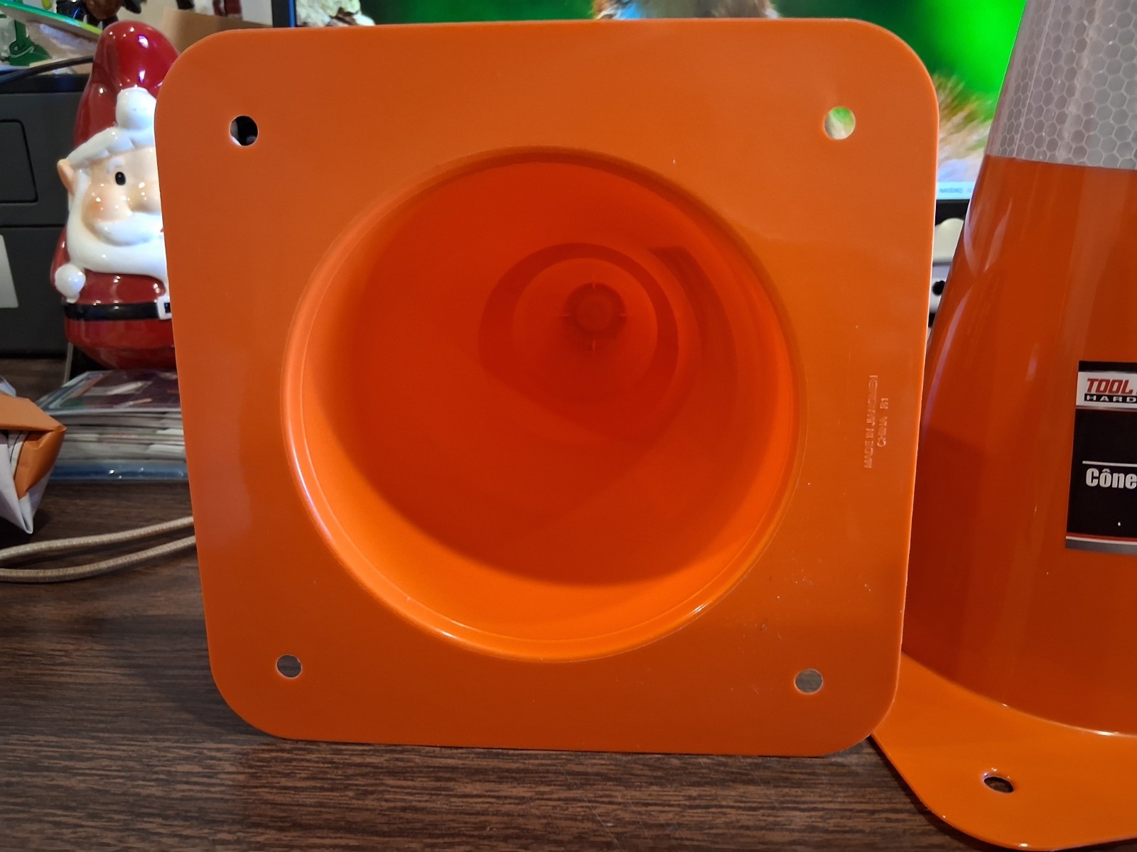 (2 PC) 12″ TRAFFIC SAFETY CONES PARKING CONSTUCTION MULTIPURPOSE W/ REFLECTOR