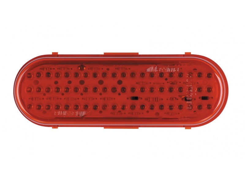 2 – Maxxima Stop/Tail/Turn Light, 60 LED, Red, Oval Red M63100R