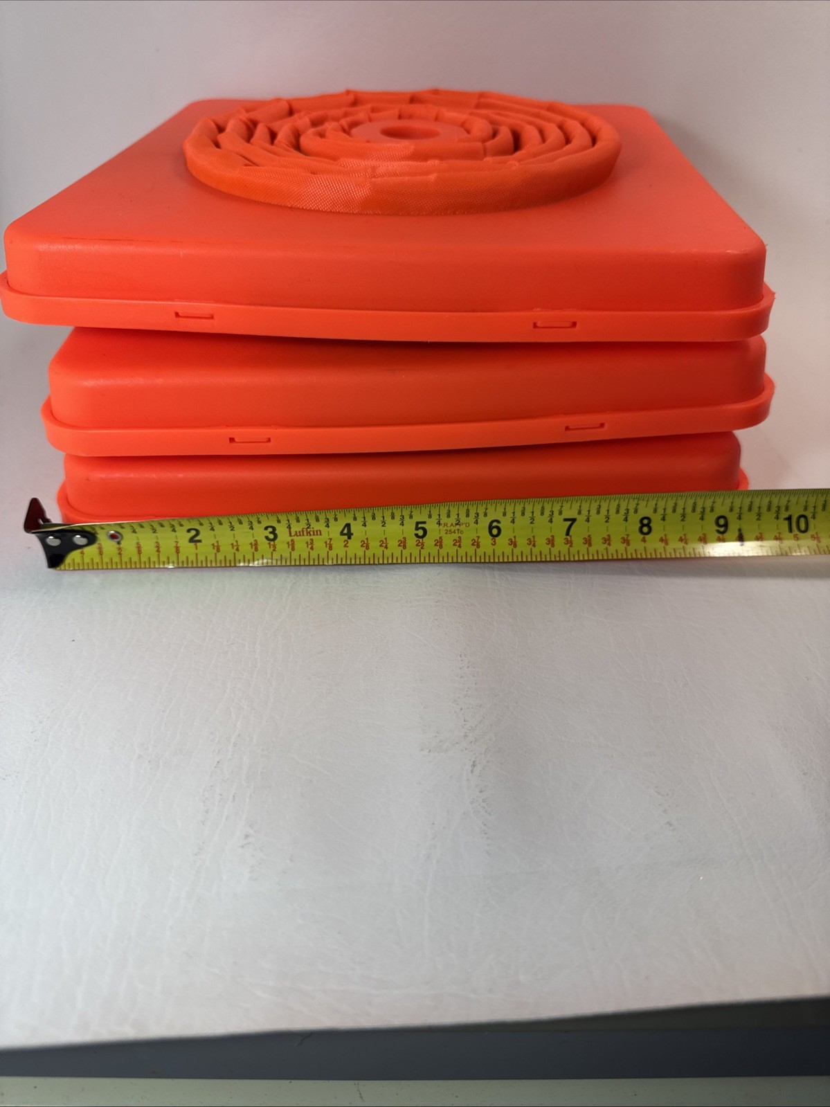 Collapsible Orange Safety Cones 16 Inch (3 Pack)- Pop-Up Parking Cones -Traffic