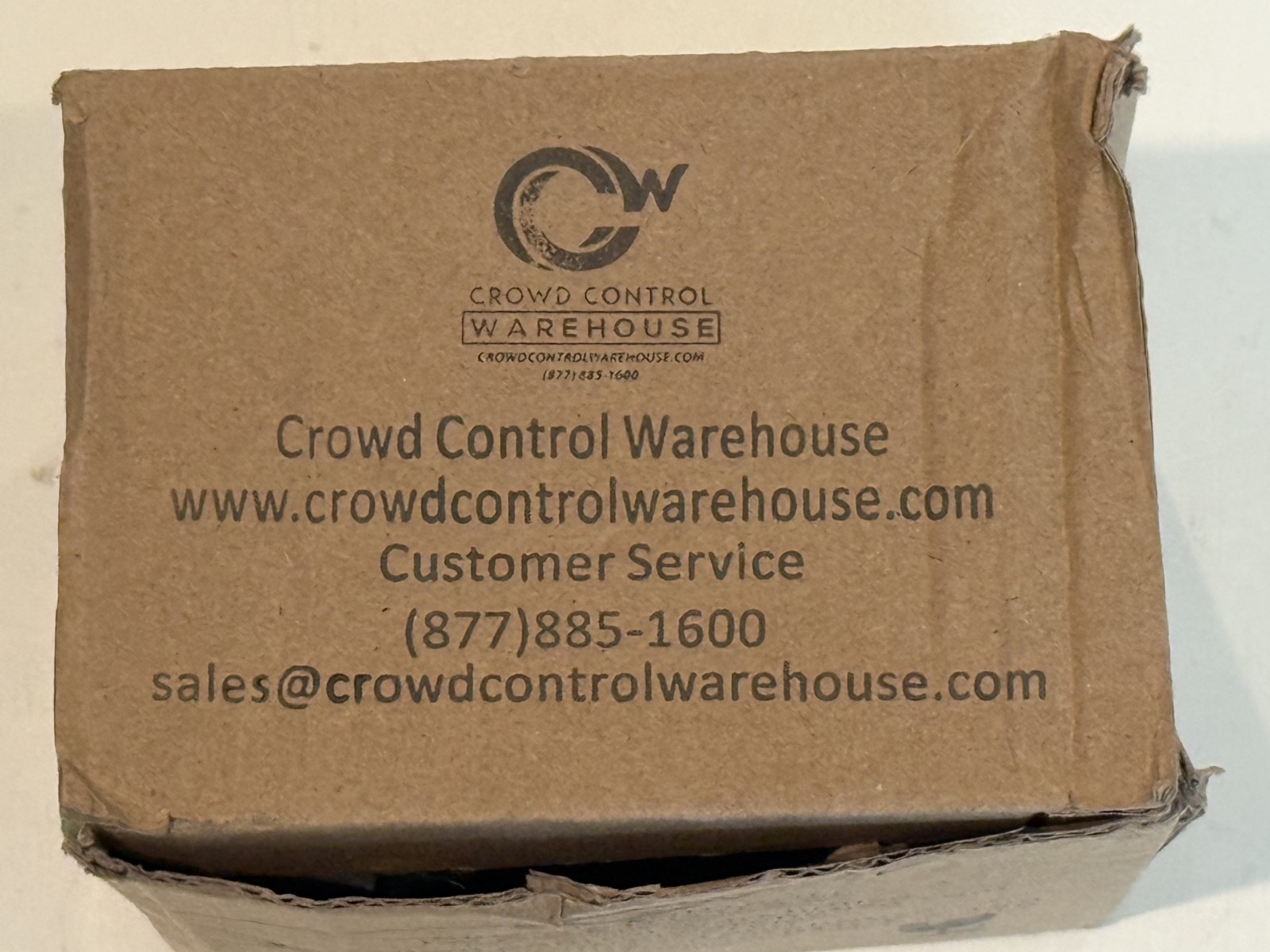CCW MWM100 Wall Mount Retractable Belt Barrier 16 Ft Black Yellow Craftforce NEW