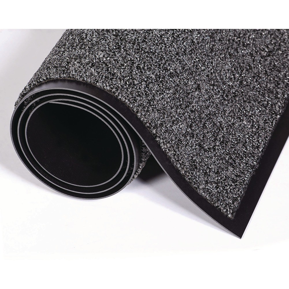 Crown CS0046GY 48″ x 72″ Cross-Over Indoor/Outdoor Wiper & Scraper Mat – GRY New