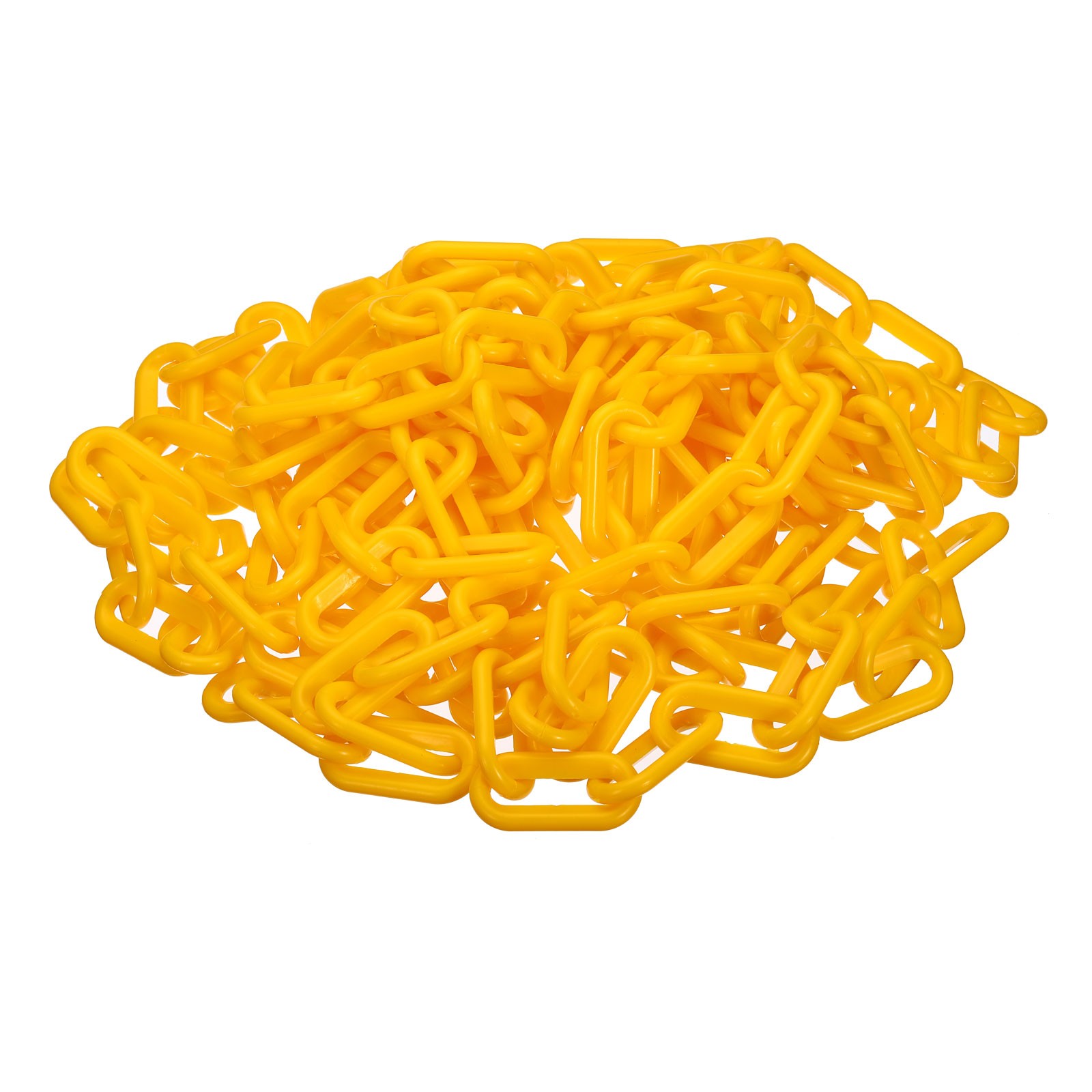 Plastic Chain Barrier (Yellow, 10 Feet, 0.3″ Dia)