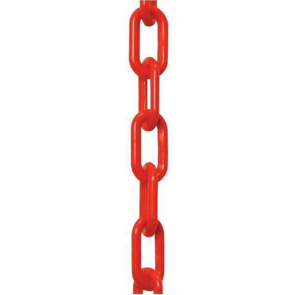 Manufacturer Varies Plastic Chain, Red, 50 ft Length, Gloss 30005-50