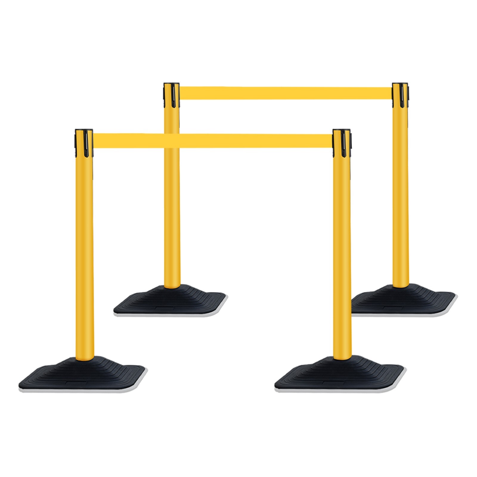 Orancl 10 ft Length Plastic Retractable Stanchion for Crowd Control Barrier