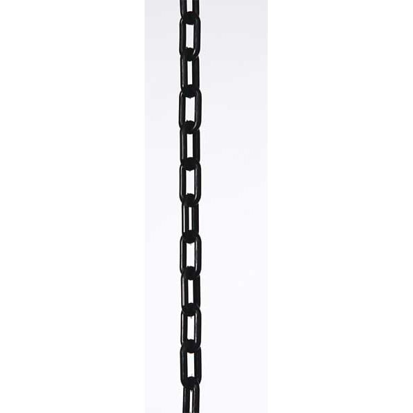 Zoro Select 30003-300 Plastic Chain, Black, 300 Ft Length, Gloss, 30003-300