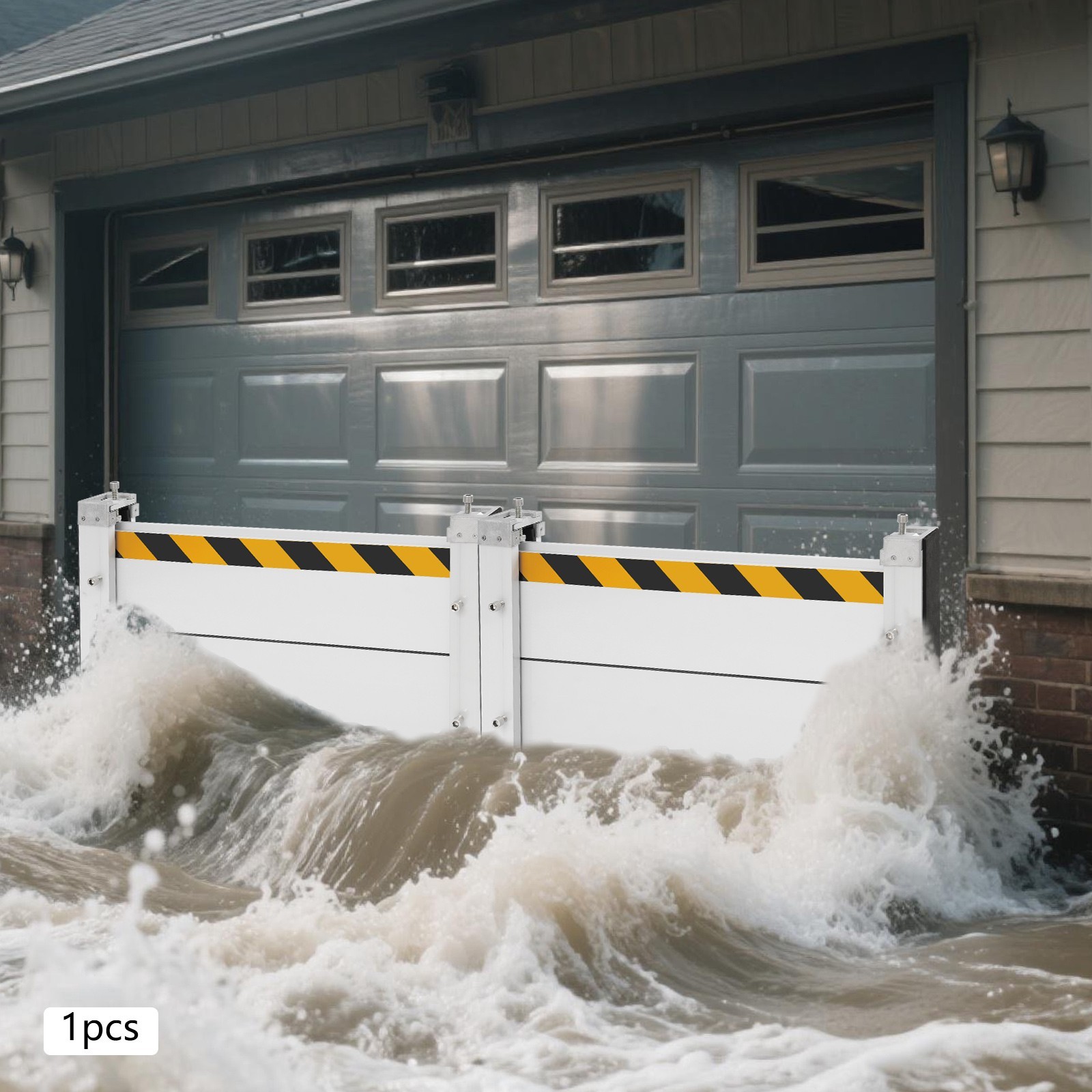 Heavy Duty Unit Module Design Flood Protection Barrier Reusable Flood Barrier