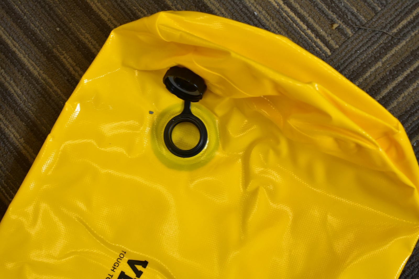 Lot of 4 Vevor Floor Barrier Sandbag Alternatives 4′ x 6″ Water Barriers Yellow