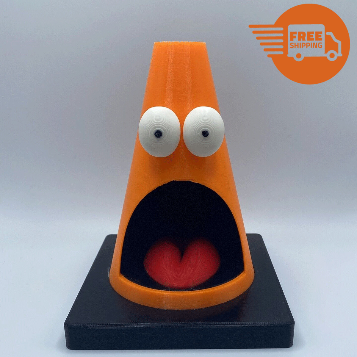 Funny Orange Safety Cones Reflector Traffic Parking Sports Indoor Outdoor Night