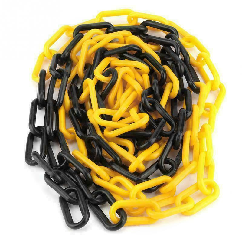 1X Crowd Control Plastic Chain Utility Safety Barrier Indoor& Outdoor new