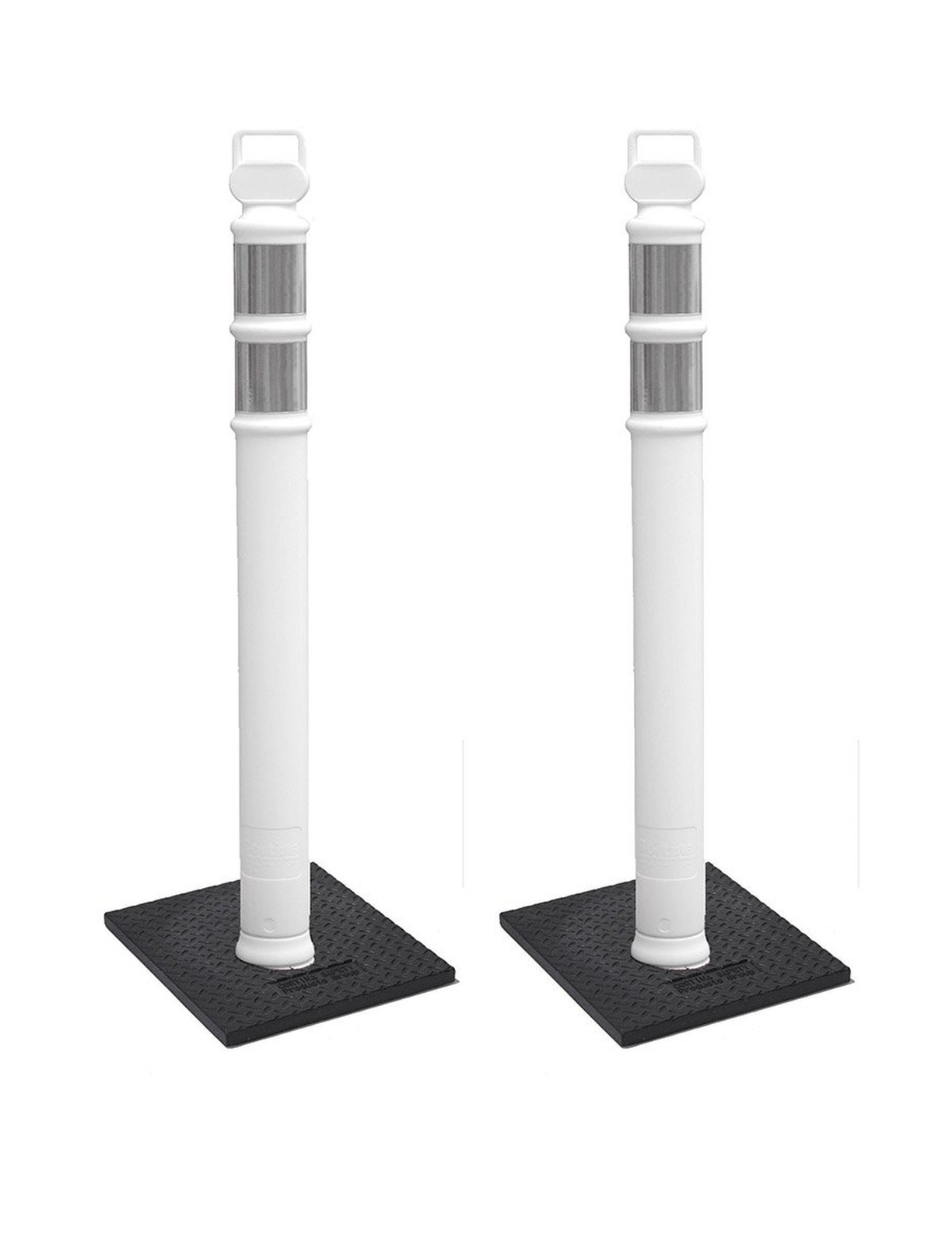 Cortina EZ Grab Delineator 45″ Post, 3″ Hip Collars with 10 lb Base, 03-747WR…