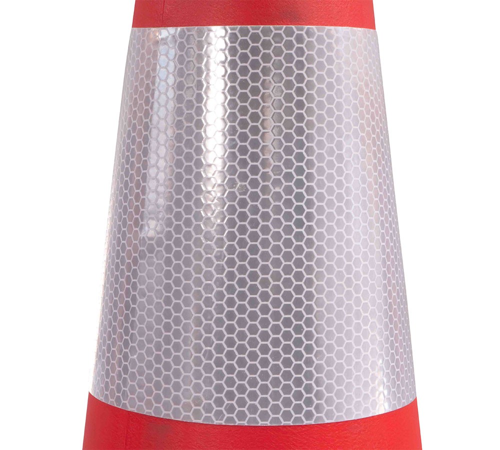 4 Pcs PVC Orange Traffic Safety Cones 28 Inch for Construction Parking Lot Road