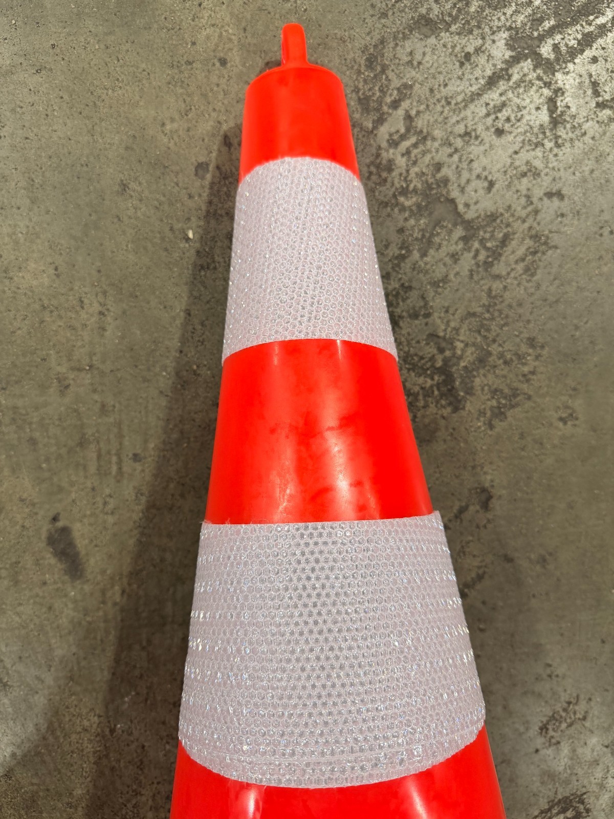 12 Pack – 28″ Orange Traffic Cone, With Retroreflective Collars