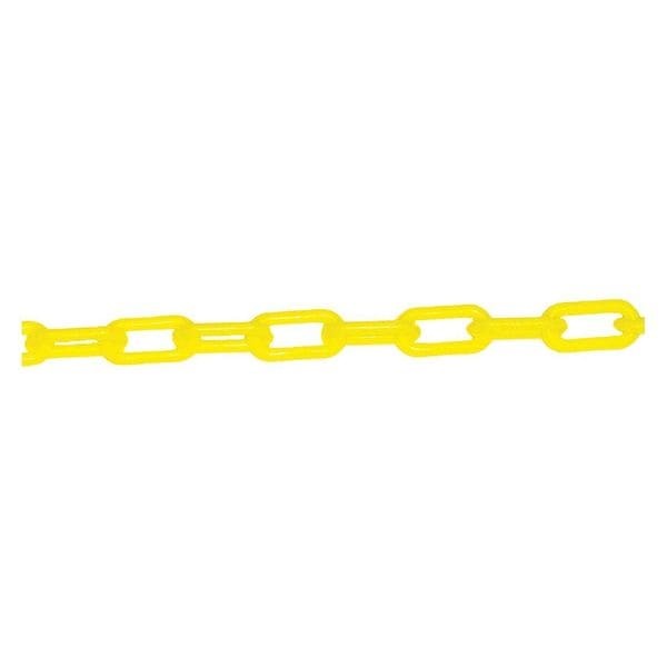 Zoro Select 30005-500 Plastic Chain, Red, 500 Ft Length, Gloss, 30005-500