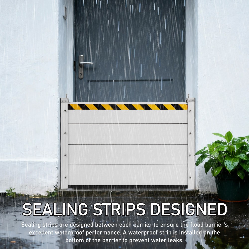 Heavy Duty Unit Module Design Flood Protection Barrier Reusable Flood Barrier