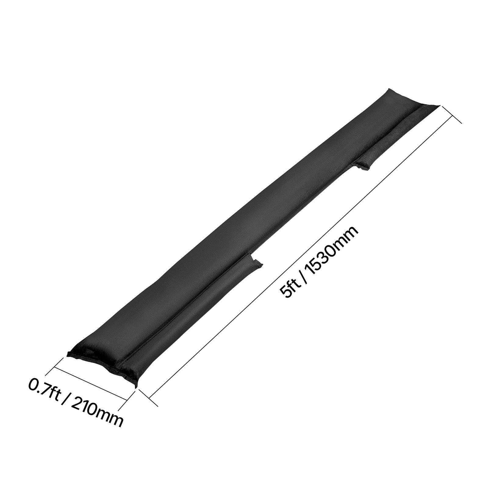 Uimoso 4 Packs Quick Dam Flood Barrier 5 x 0.7 ft Length Flood Protection