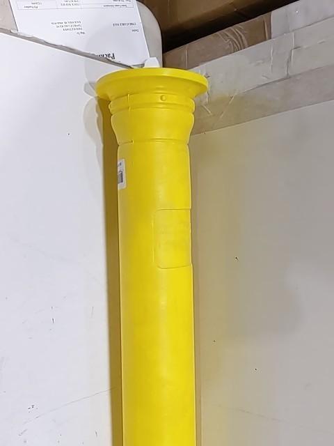 Cortina Safety Products 45 in. Yellow EZ Grab Delineator Post 3 in. Reflective