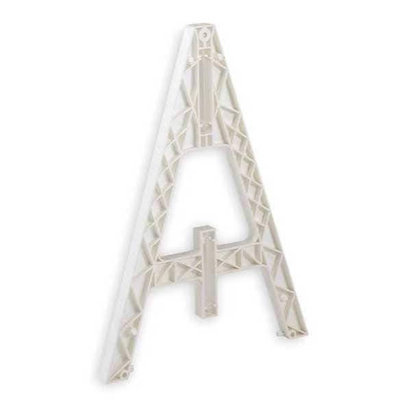 Barricade Leg, Plastic, High-Intensity Prismatic, 40 In Height, 29 In Length, 8