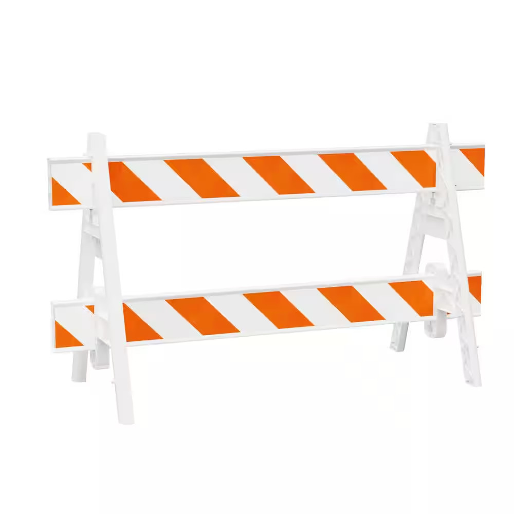 6 Ft. Engineer Grade Sheeted Omni A-Frame Barricade Set