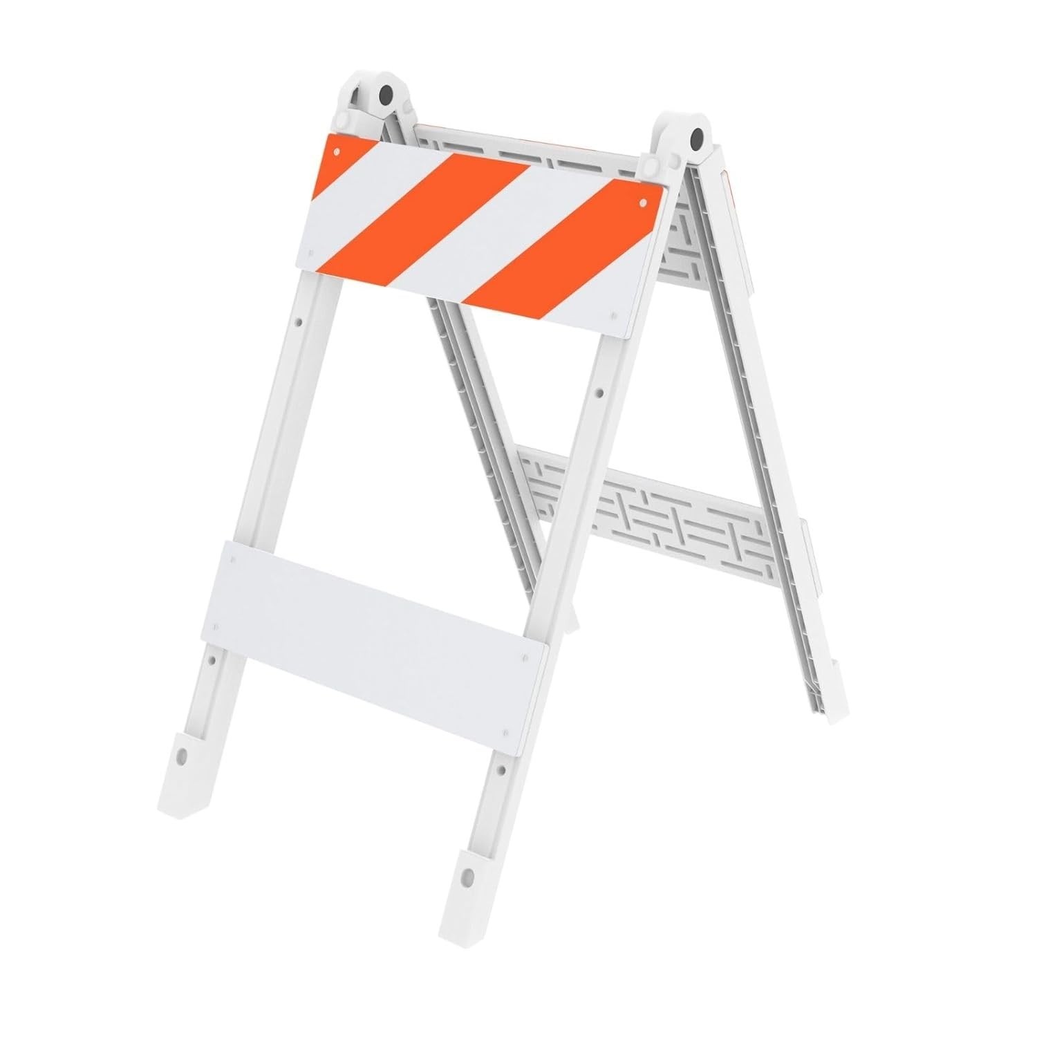 1Pack Type I Foldable Traffic Barricade Folding Road with 6″x24″ Bottom Panel