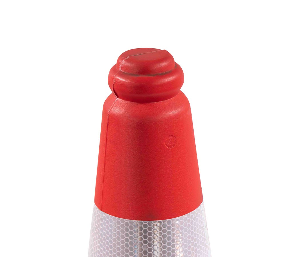 4 Pcs PVC Orange Traffic Safety Cones 28 Inch for Construction Parking Lot Road