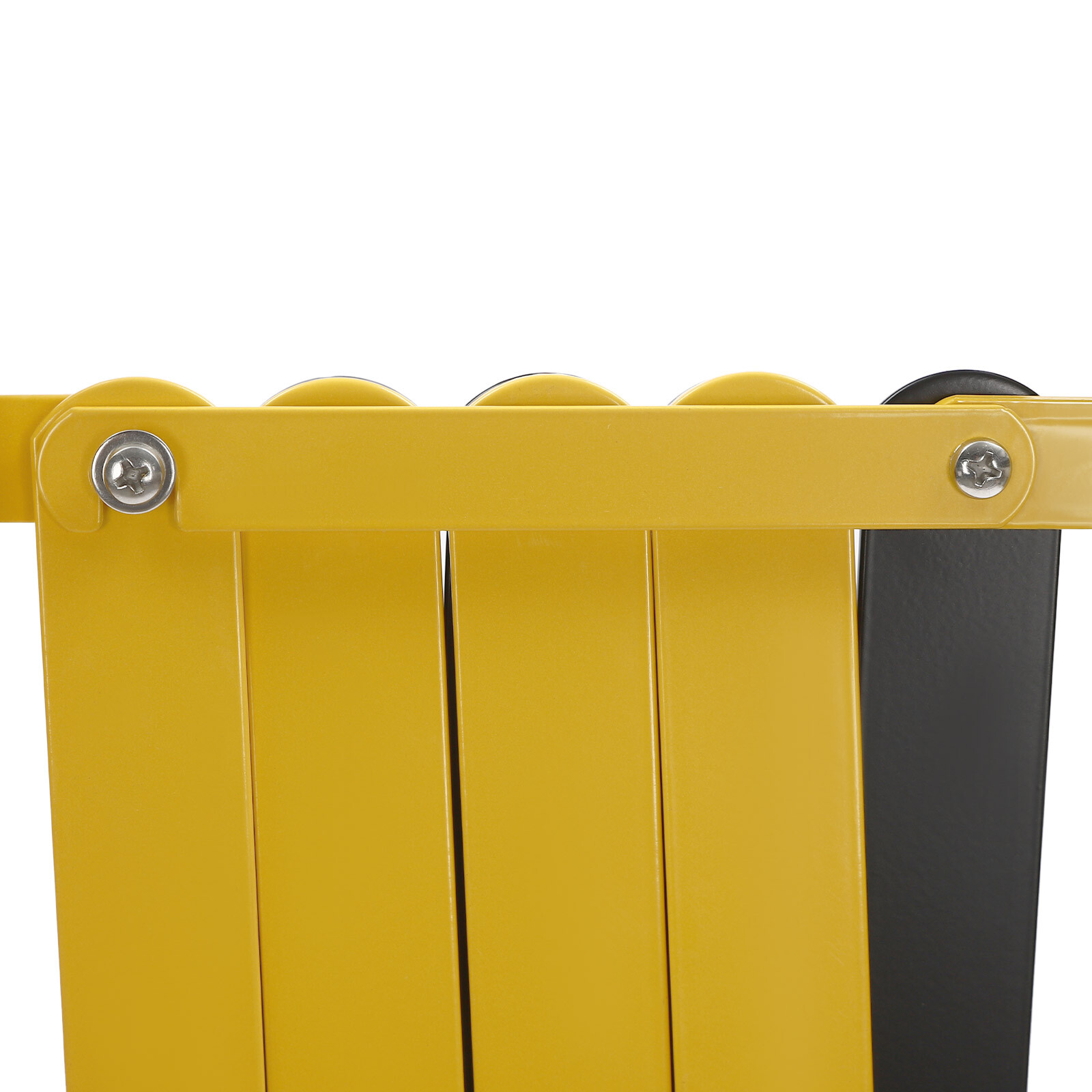 Expandable Barricade with Wheels 5 M Long Retractable Metal Traffic Gate US