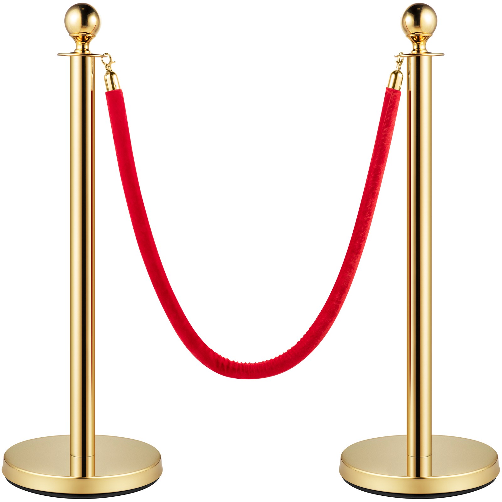 Uimoso Stainless Steel Crowd Control Stanchions