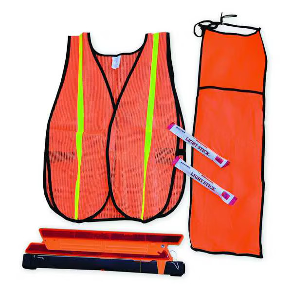 Safety Products Motorist Safety Kit/Triangle,5 Piece 95-06-03 Safety Products