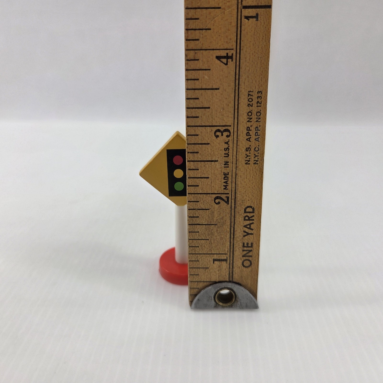 Traffic Road Sign Plastic Construction Site Figure Toy Pretend Play