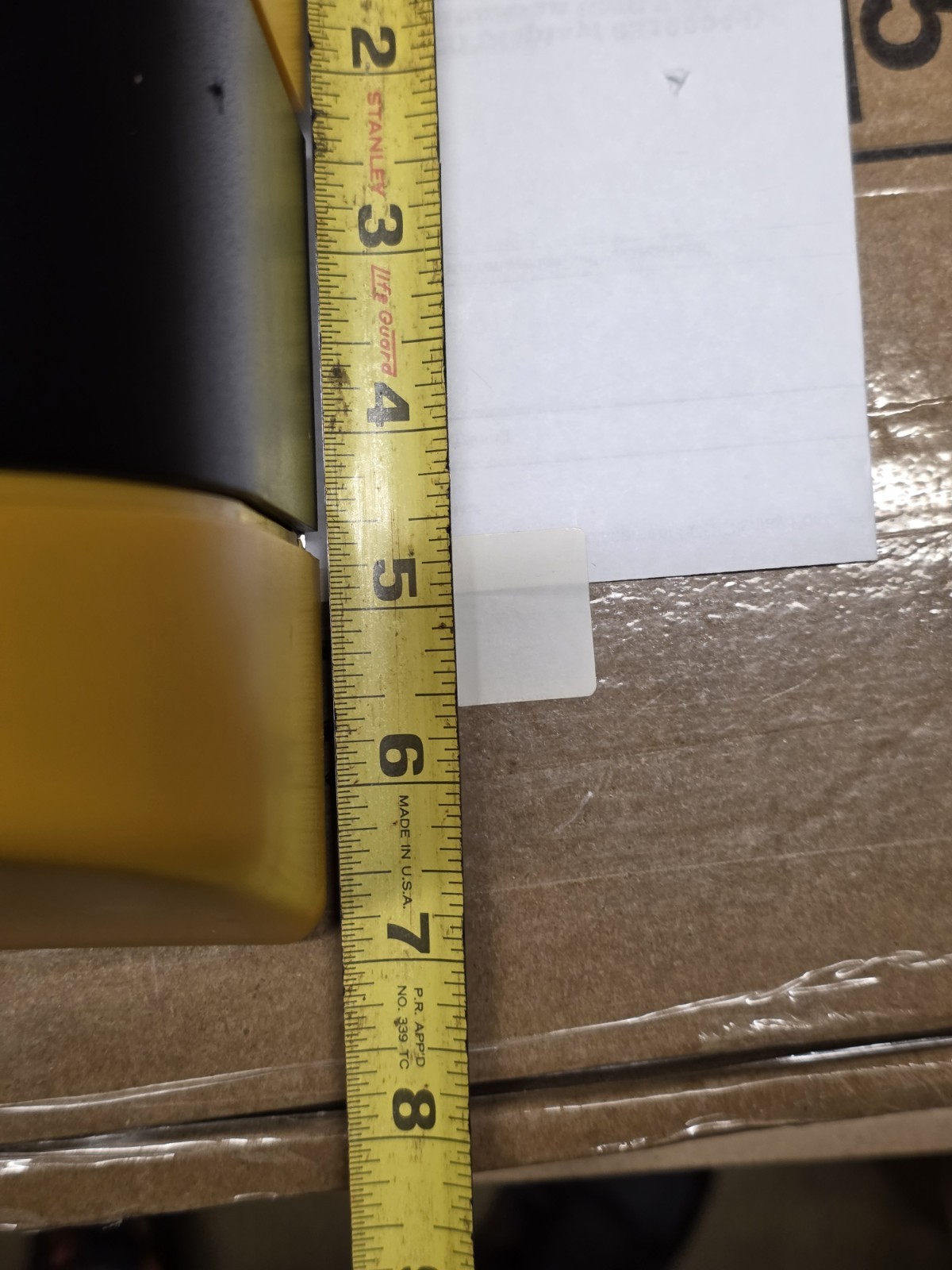 Retractable Belt Barrier / Wall Mount / Yellow / Magnetic 30 ft. Caution Belt
