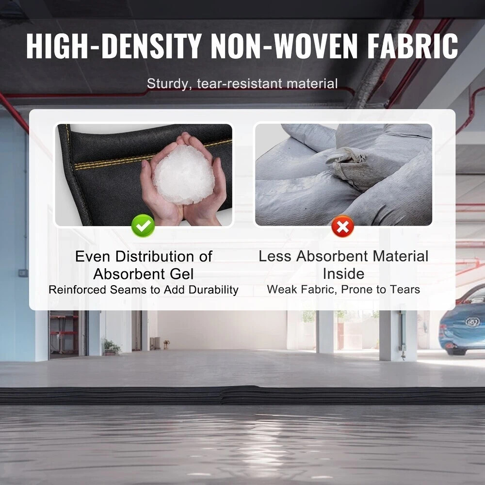Flood Barrier Vevor Flood Dam Bag, 17FT x 6in, Water Activated