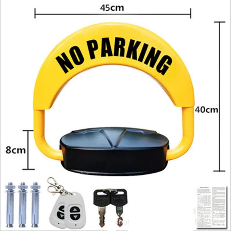 Remote Control Auto Parking Lock Auto Induction Alarm Private Car Parking Latch