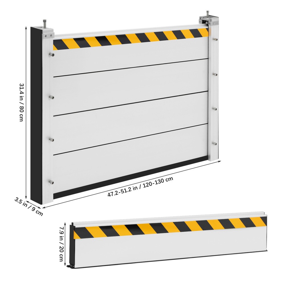 Heavy Duty Unit Module Design Flood Protection Barrier Reusable Flood Barrier
