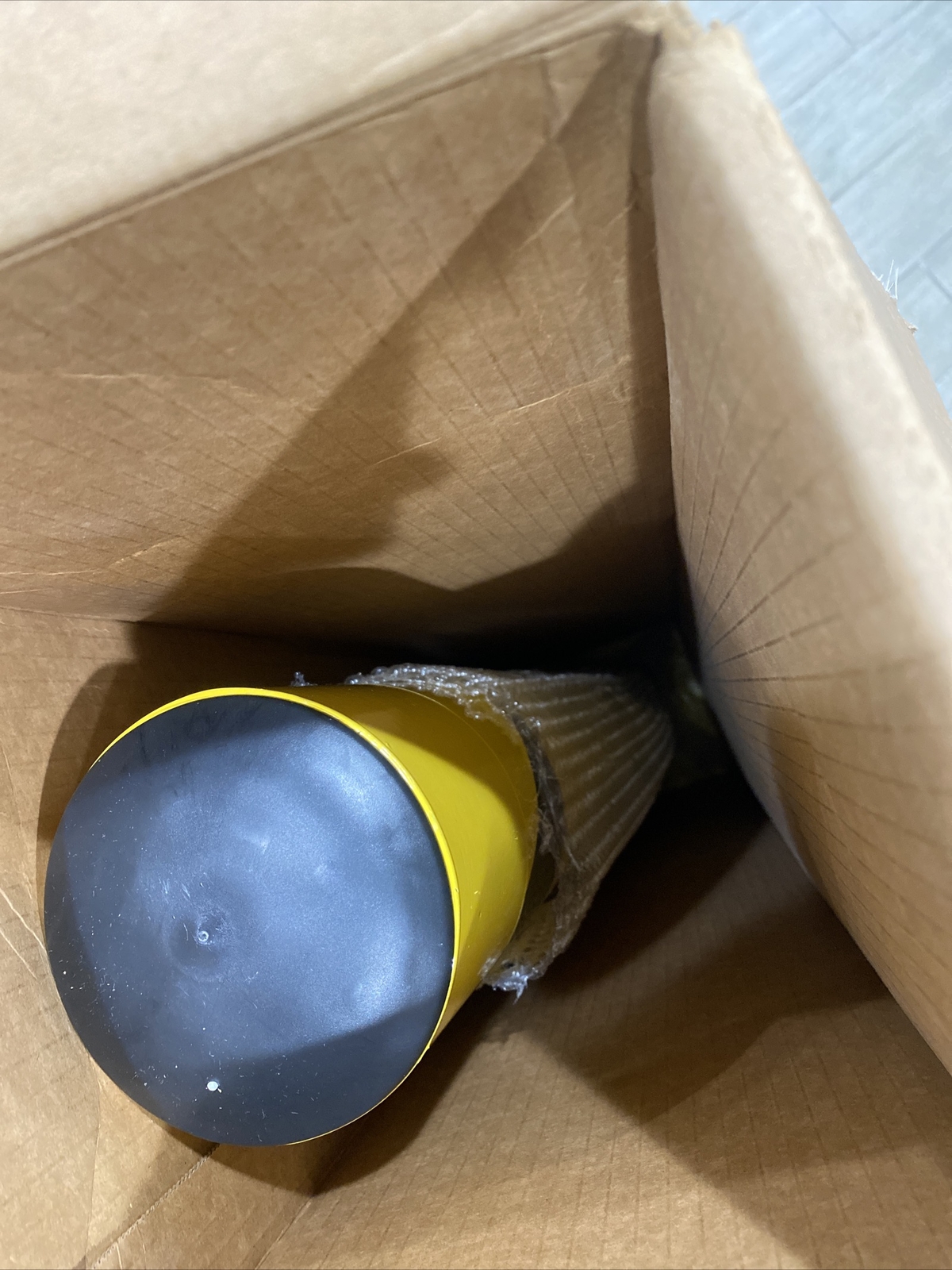 (A)ULine H-2119F Safety Bollards Q235 Steel With Mounting Anchor Bolt 4.5”x24”⭐️