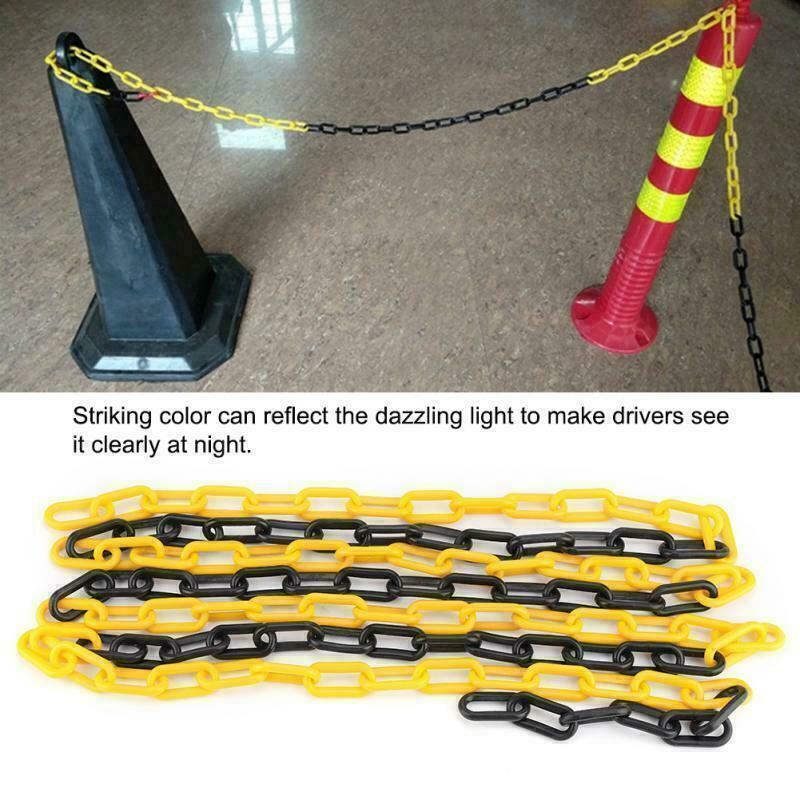 1X Crowd Control Plastic Chain Utility Safety Barrier Indoor& Outdoor new