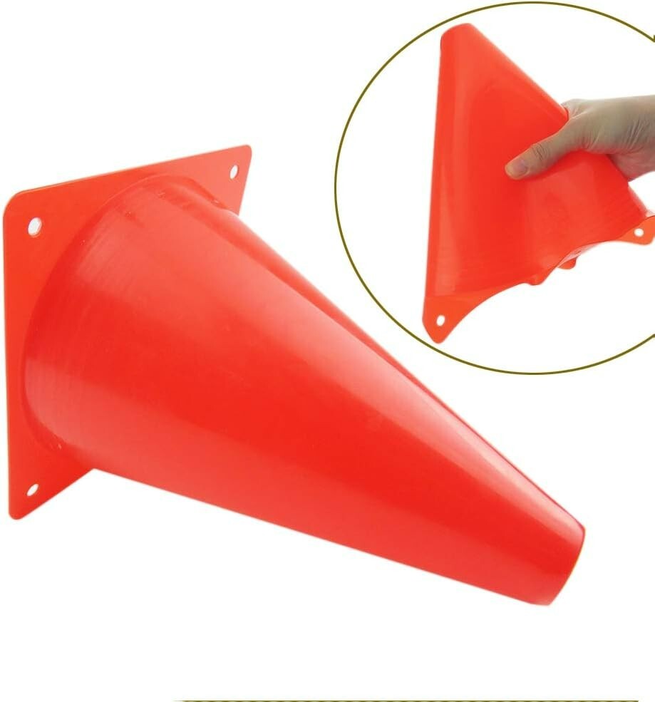 Durable 7-Inch Sports Cones for Agility Training – Indoor & Outdoor Use