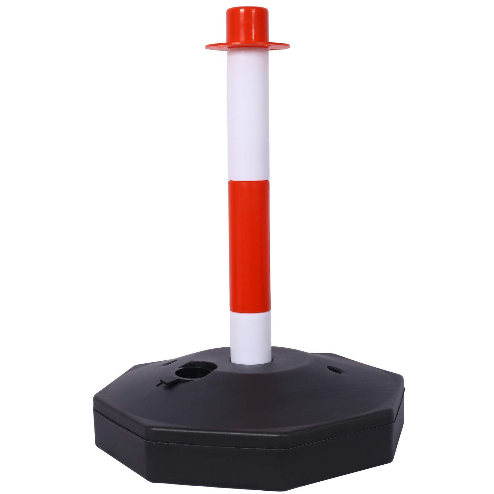 Adjustable Traffic Delineator Post Cones, 4 Pack, Traffic Safety Delineator Bar