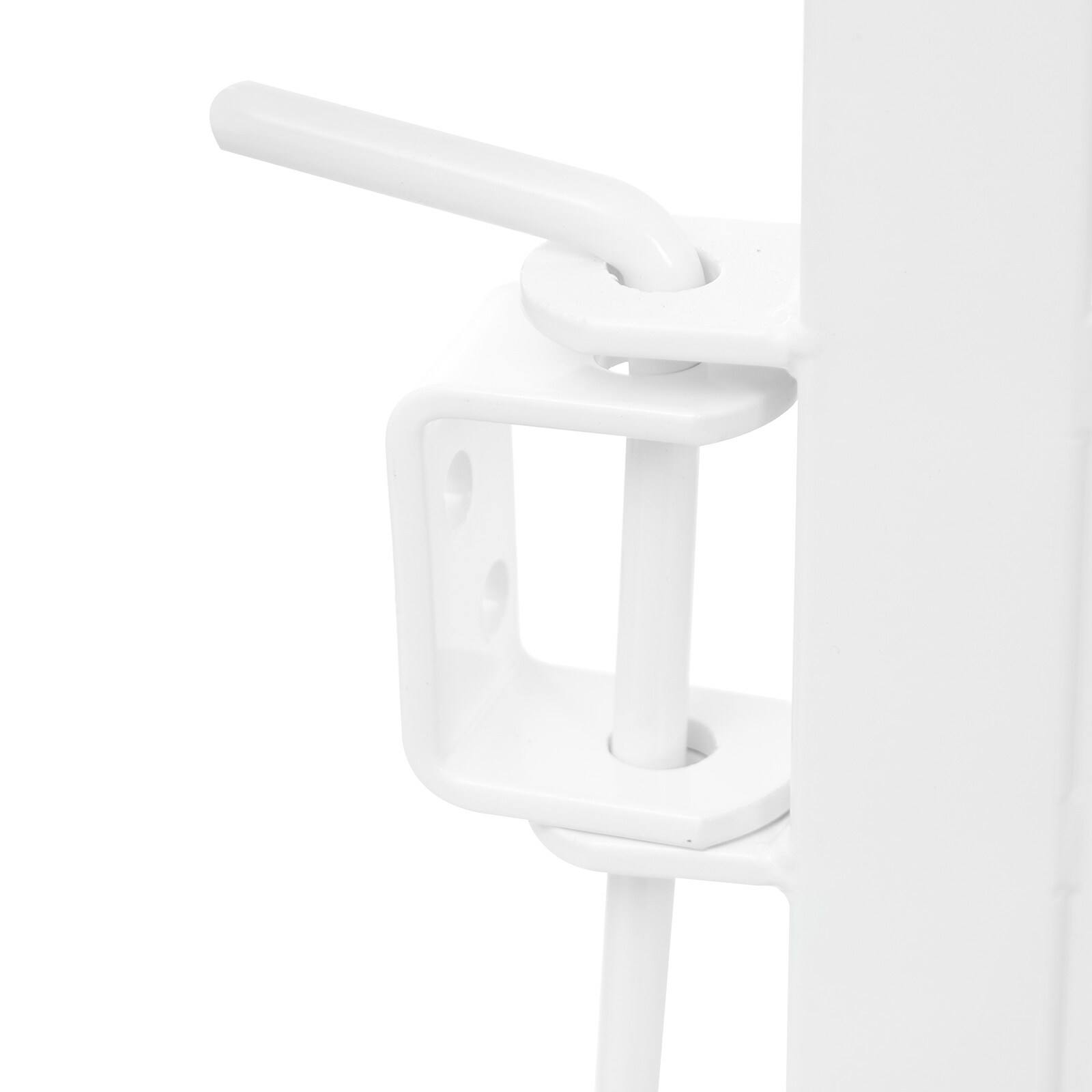 Expanded Outdoor Safety Barrier Mobile Folding Gate Portable Fence Gate W/ Wheel