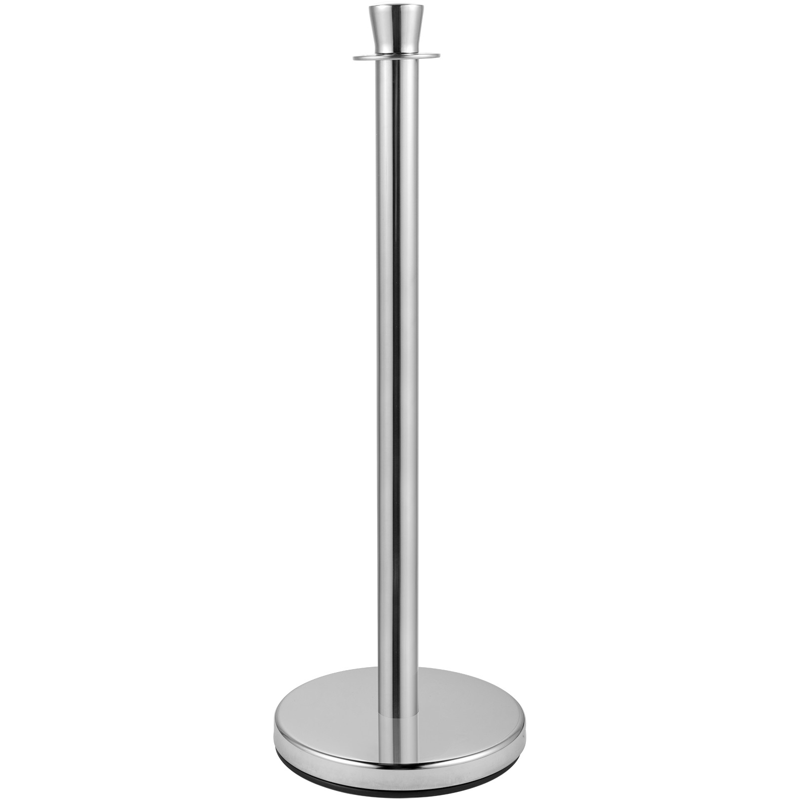Crowd Control Stanchion Stanchion Set 2 Pieces Set with Black Velvet Rope