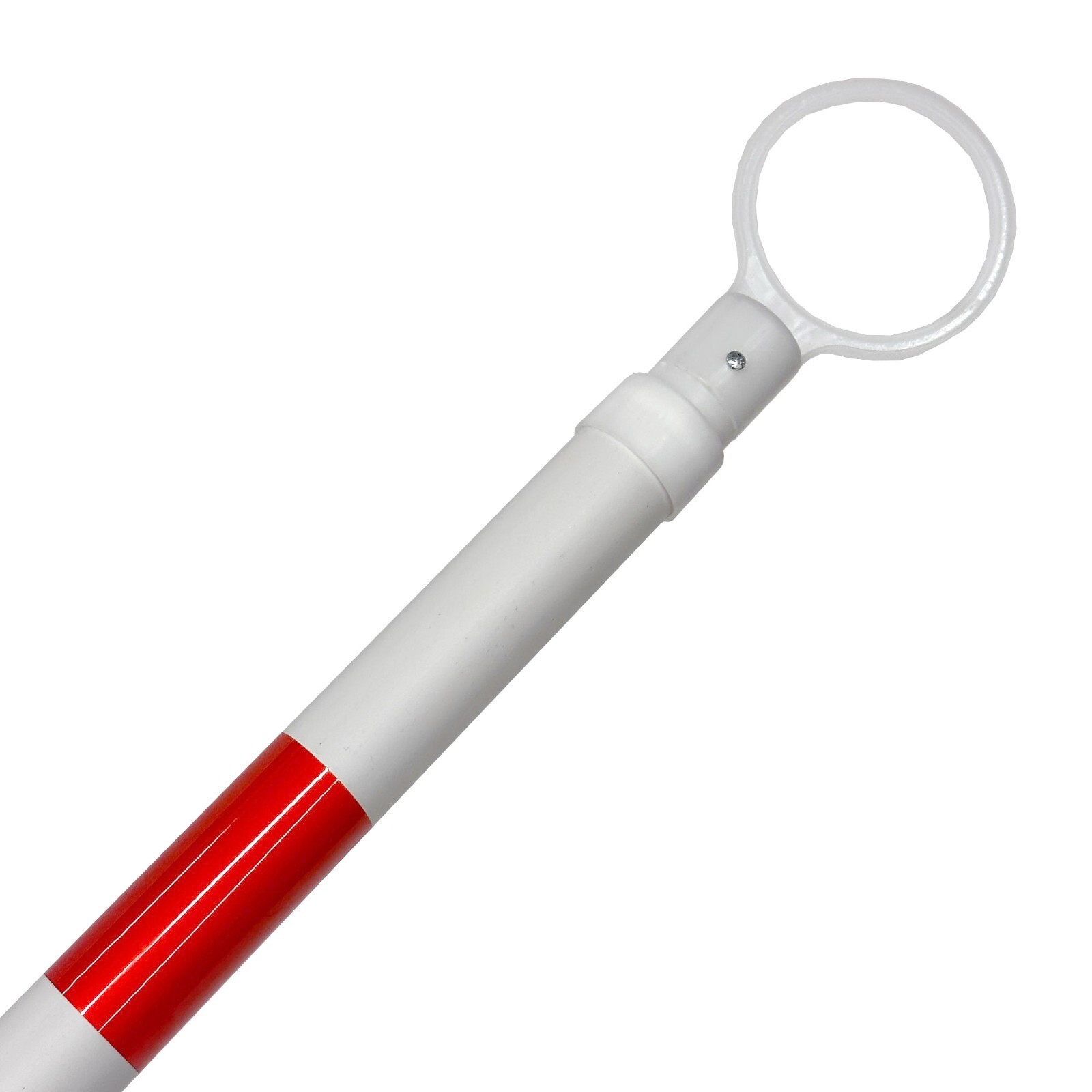 OHIY Reflective Retractable Traffic Cone Bar PVC Expanding from 4ft to 6.5ft