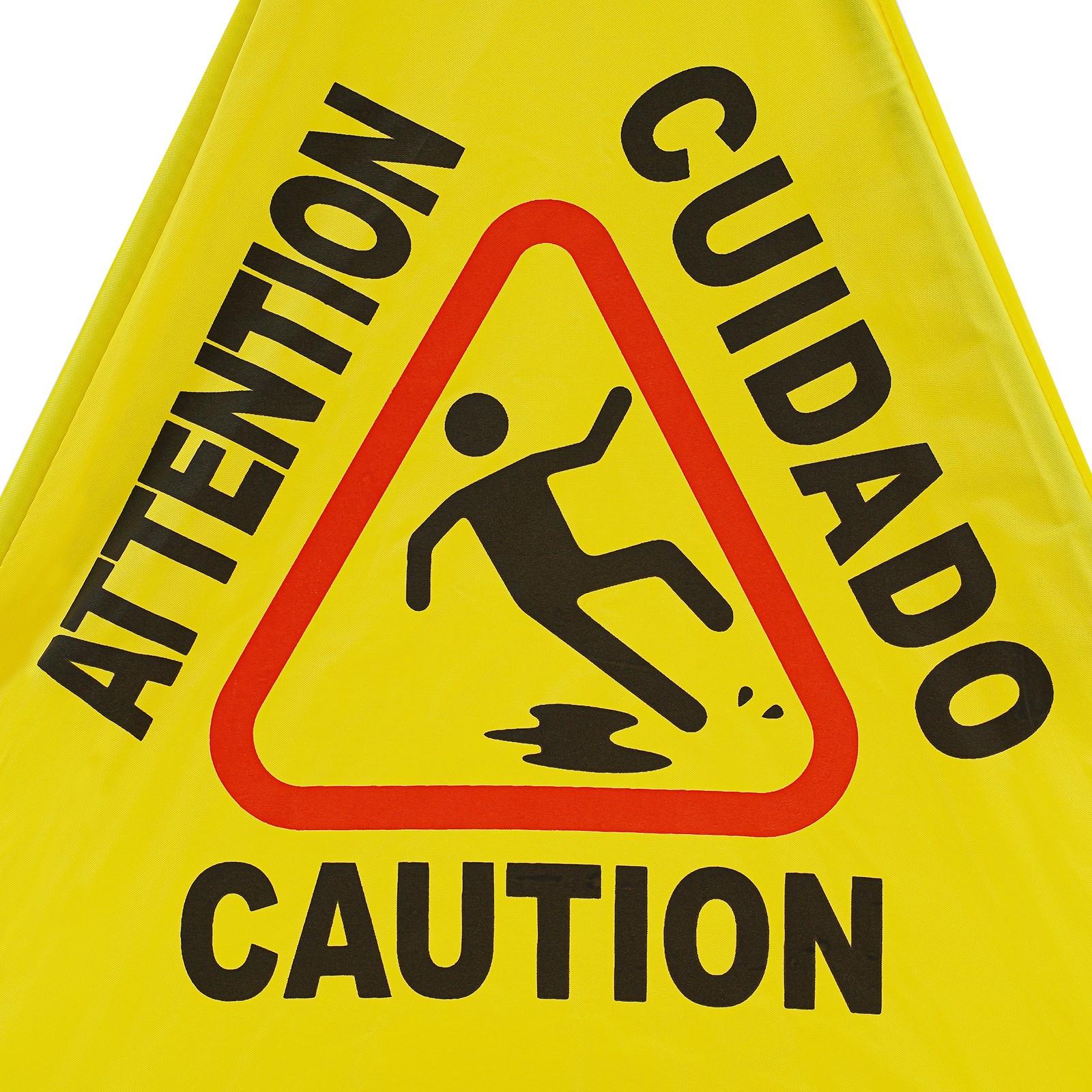 8Pcs Wet Floor Sign Foldable A Frame Caution Floor Sign Plastic Indoor Outdoor