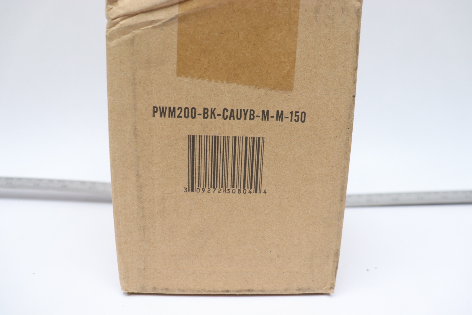 Montour Line Retractable Belt Barrier Wall Mount Black WMX140-BK-CAUYB-M-M-150