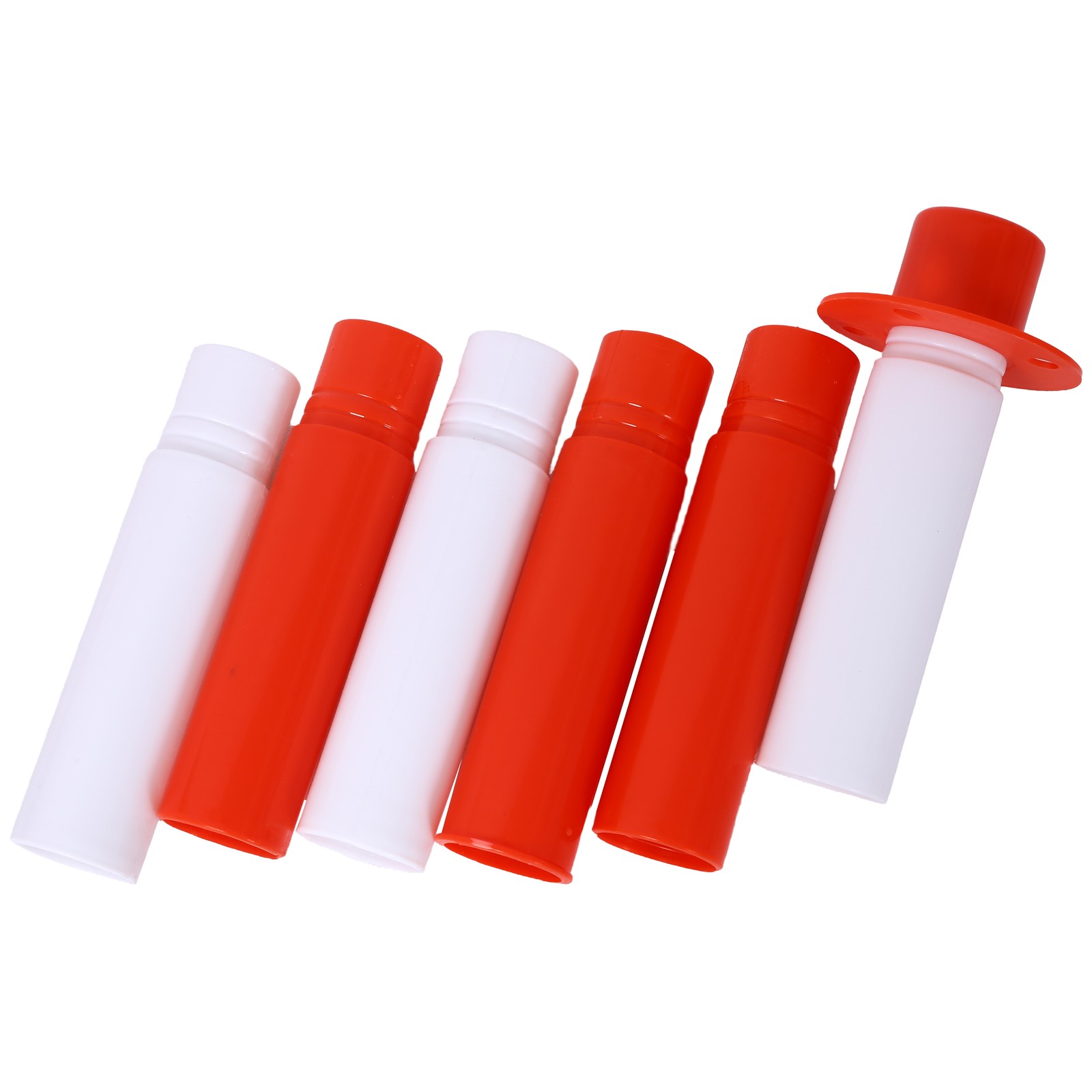 Adjustable Traffic Delineator Post Cones, 4 Pack, Traffic Safety Delineator Bar