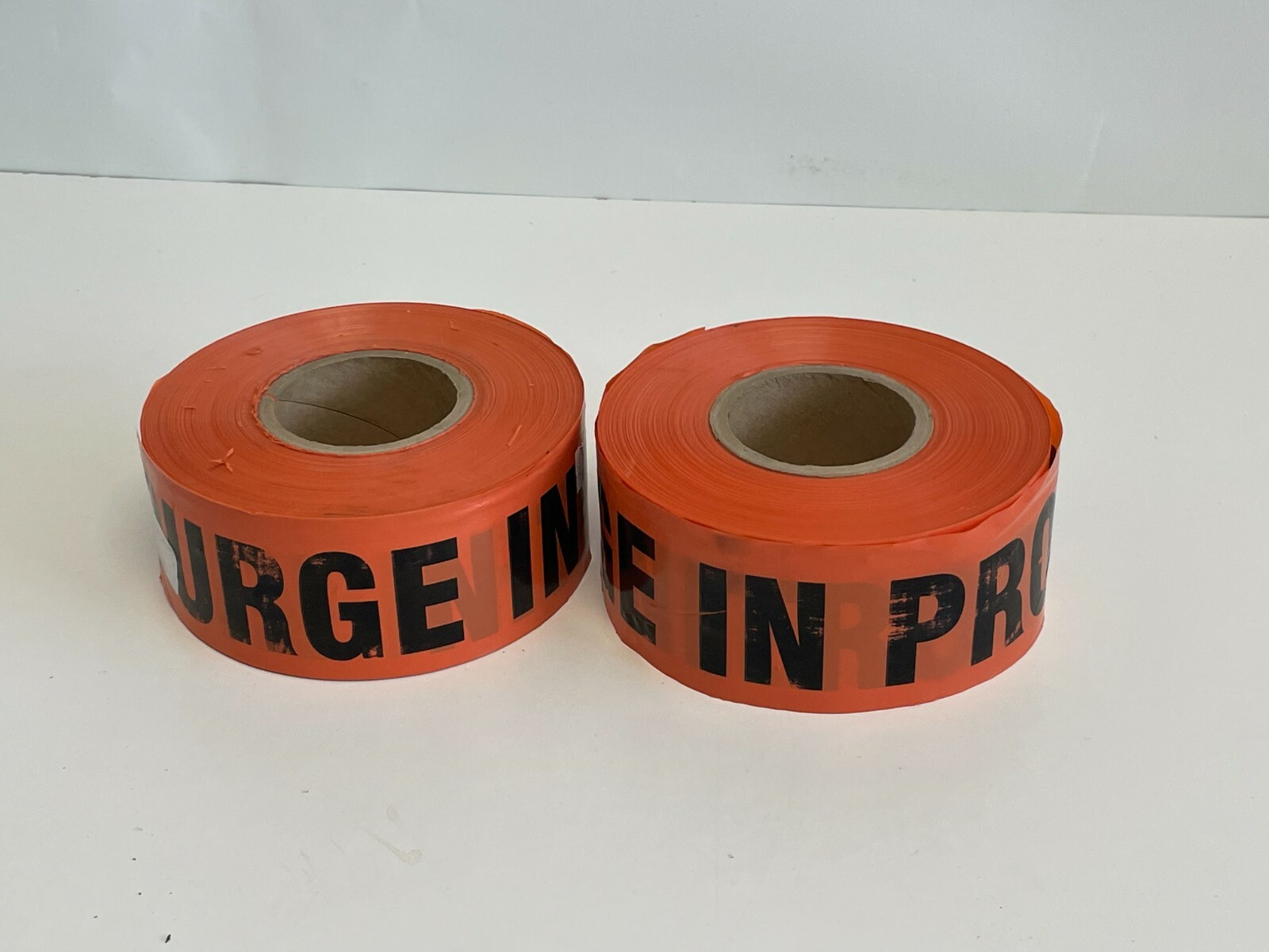 F9: 2 Rolls “Nitrogen Purge in Progress” Barrier Tape