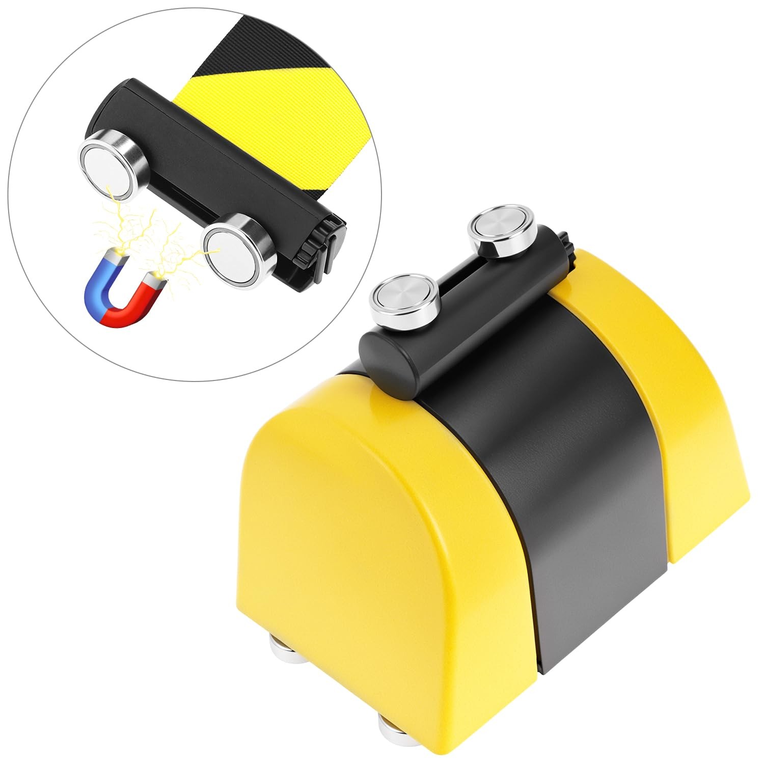 Magnetic Wall Mount Retractable Belt Barrier – Crowd Control and Safety Solution