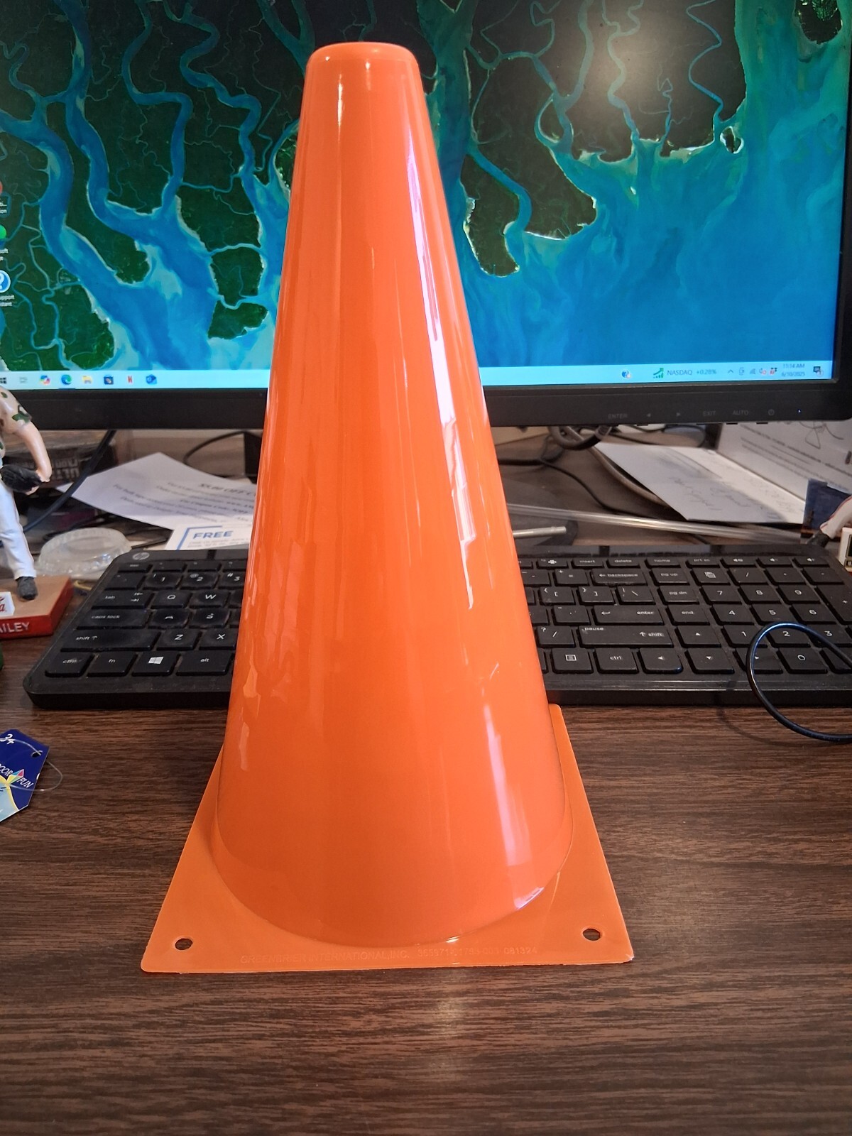 (1 PC) 9″ TRAFFIC SAFETY CONES PARKING/ROAD MULTIPURPOSE EMERGENCY, PLAYGROUND