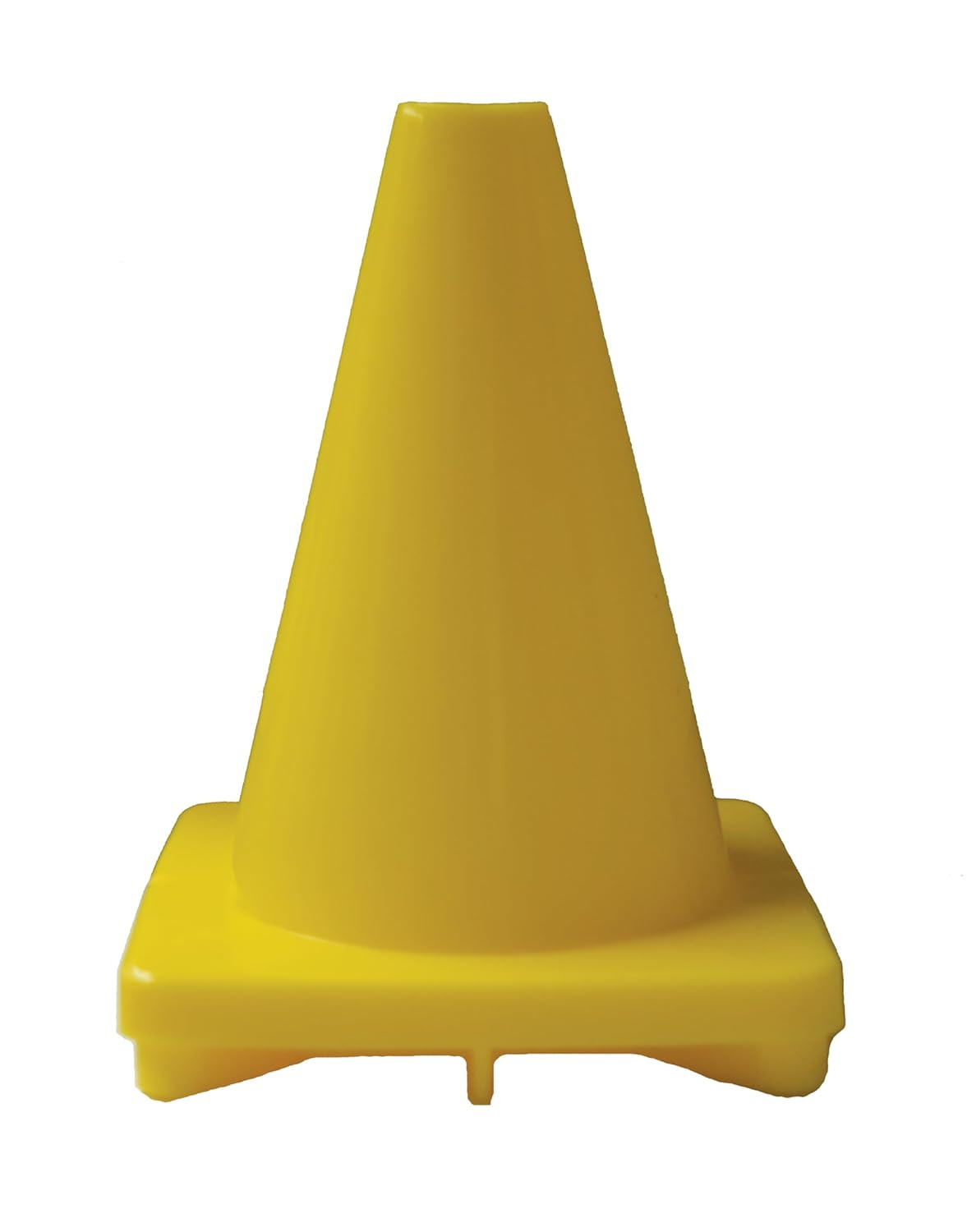 Cortina Sport Cone, Polyethylene 03-500-34-06, 6″ Height, Yellow